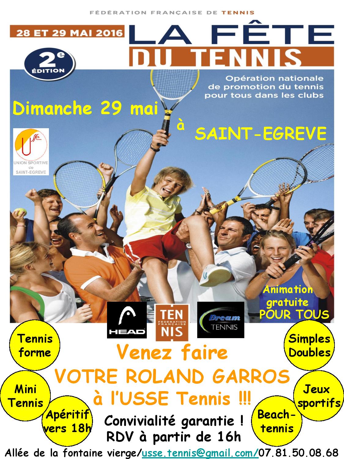 Lire la suite à propos de l’article FÊTE DU TENNIS dimanche 29 mai 16h au club, ouvert à tous!