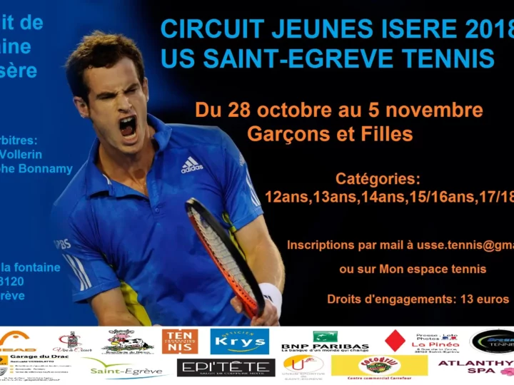 Notre tournoi jeunes homologué