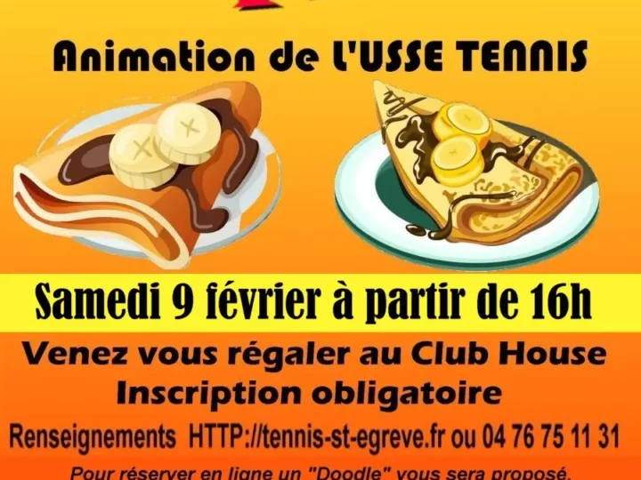 Crêpes Party Samedi 9 février 16h