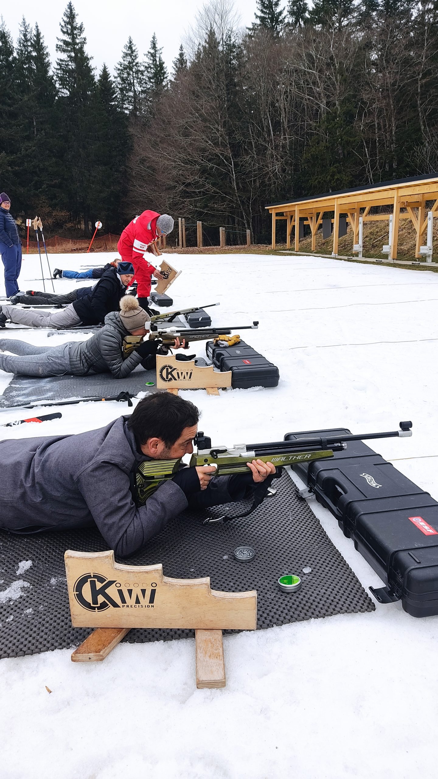 Lire la suite à propos de l’article Sortie COHESION DES EQUIPES adultes Biathlon et resto au top !