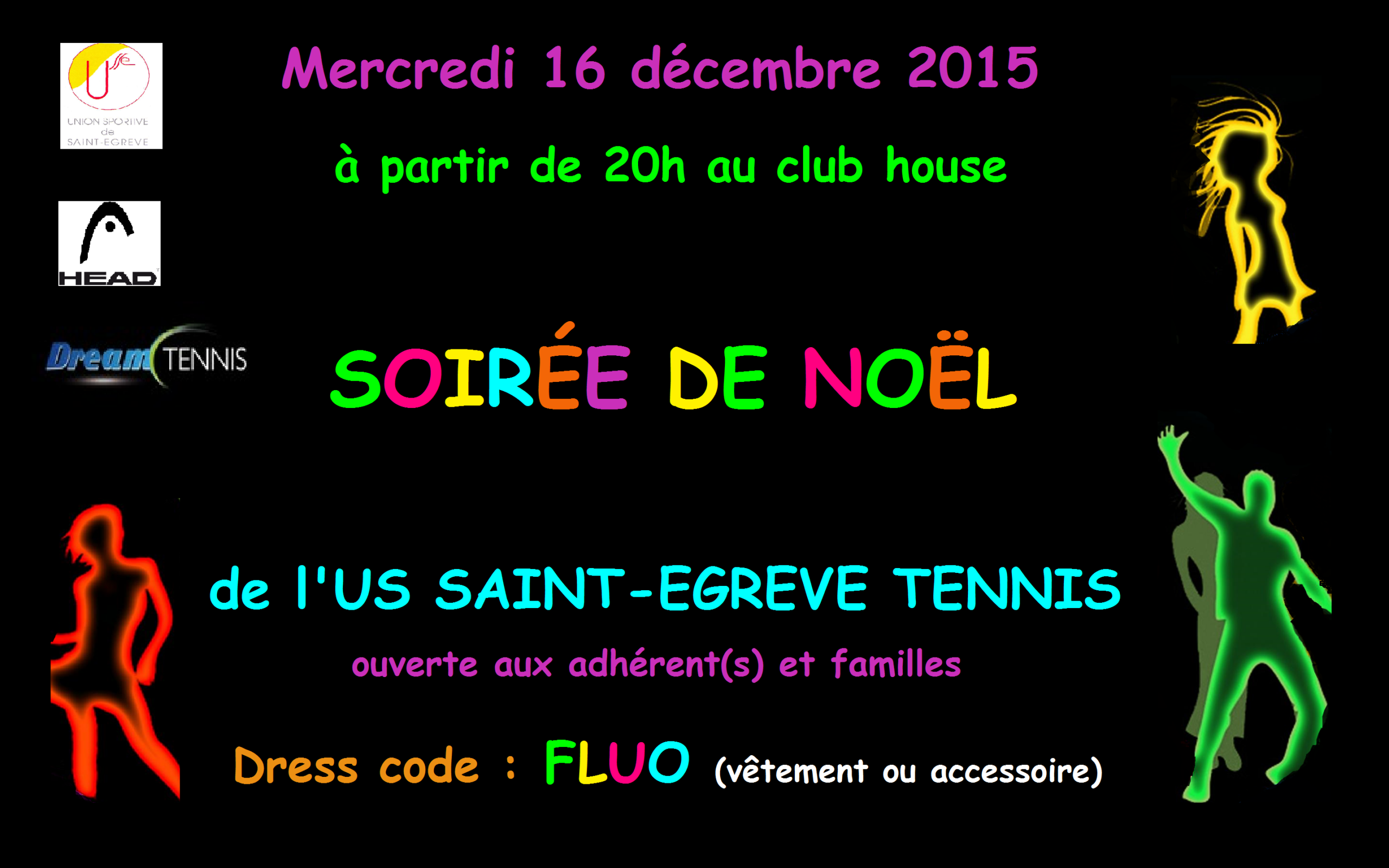 Soirée de noël mercredi 16 décembre 2015 20h