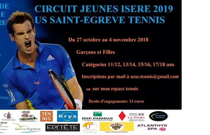 Finales du tournoi jeunes ce week-end