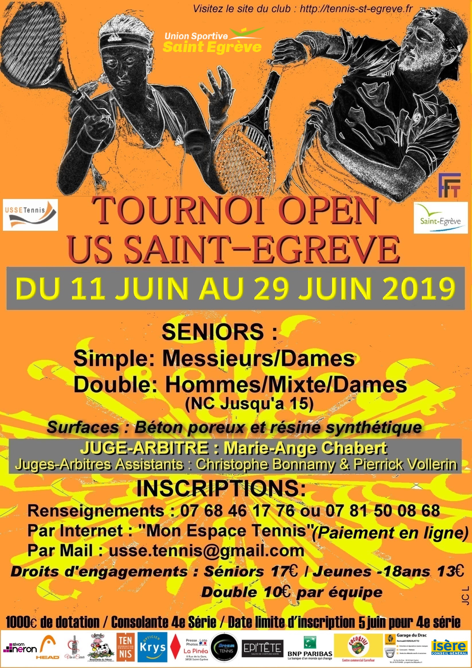 Lire la suite à propos de l’article TOURNOI OPEN SIMPLES ET DOUBLES US SAINT-EGREVE TENNIS