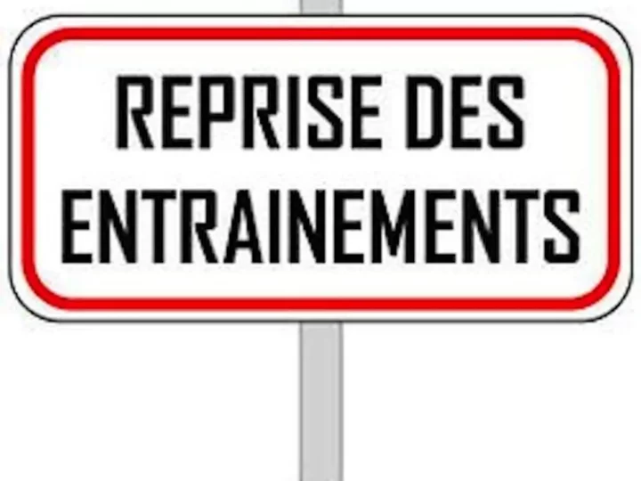 Rappel : début de tous les cours et entraînements la semaine du 13 septembre