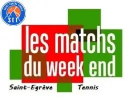 Programme du week-end INTERCLUBS SAINT-EGREVE TENNIS